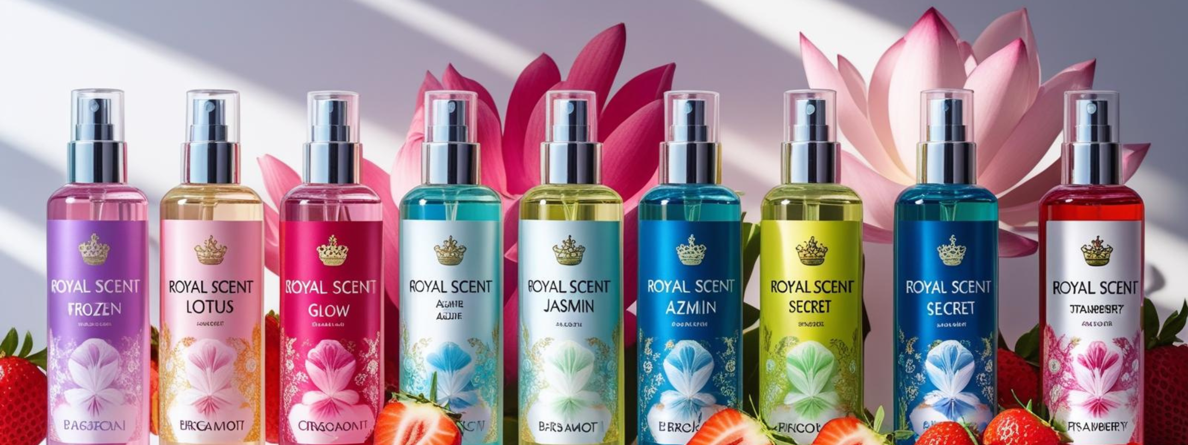 Royal Scent Perfumes, Body Spray Collection
