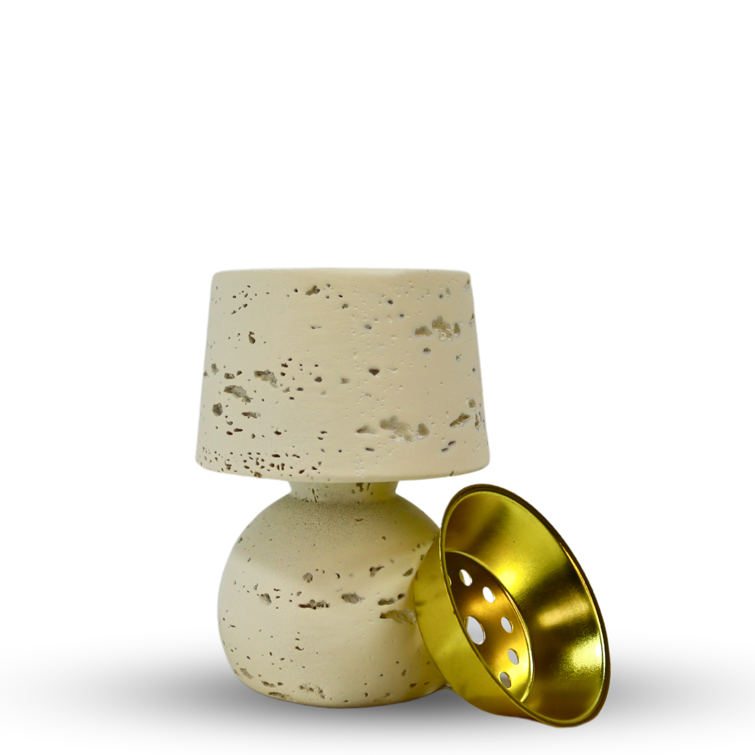 Rustic Stone-Inspired Incense Burner