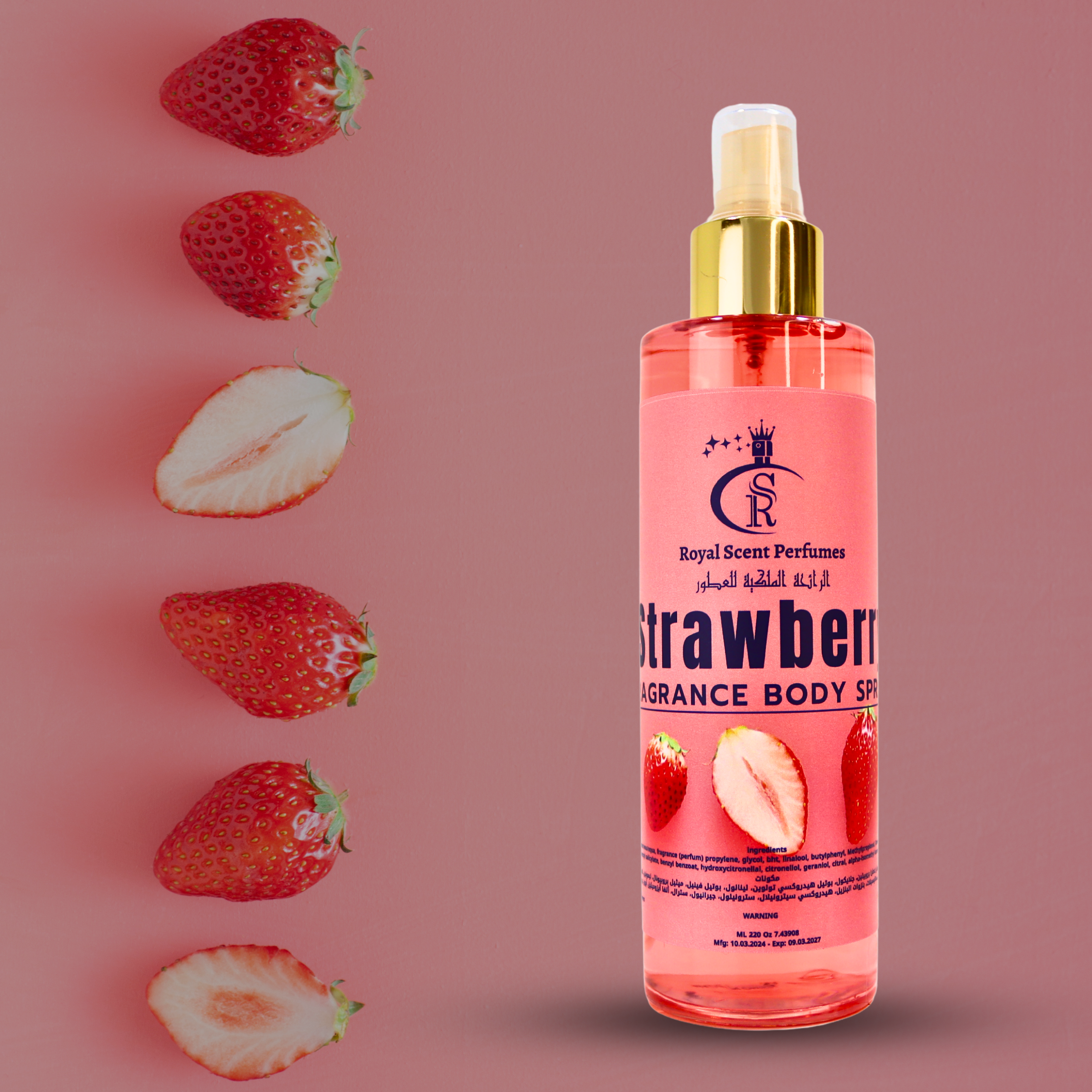 Strawberry Body Spray