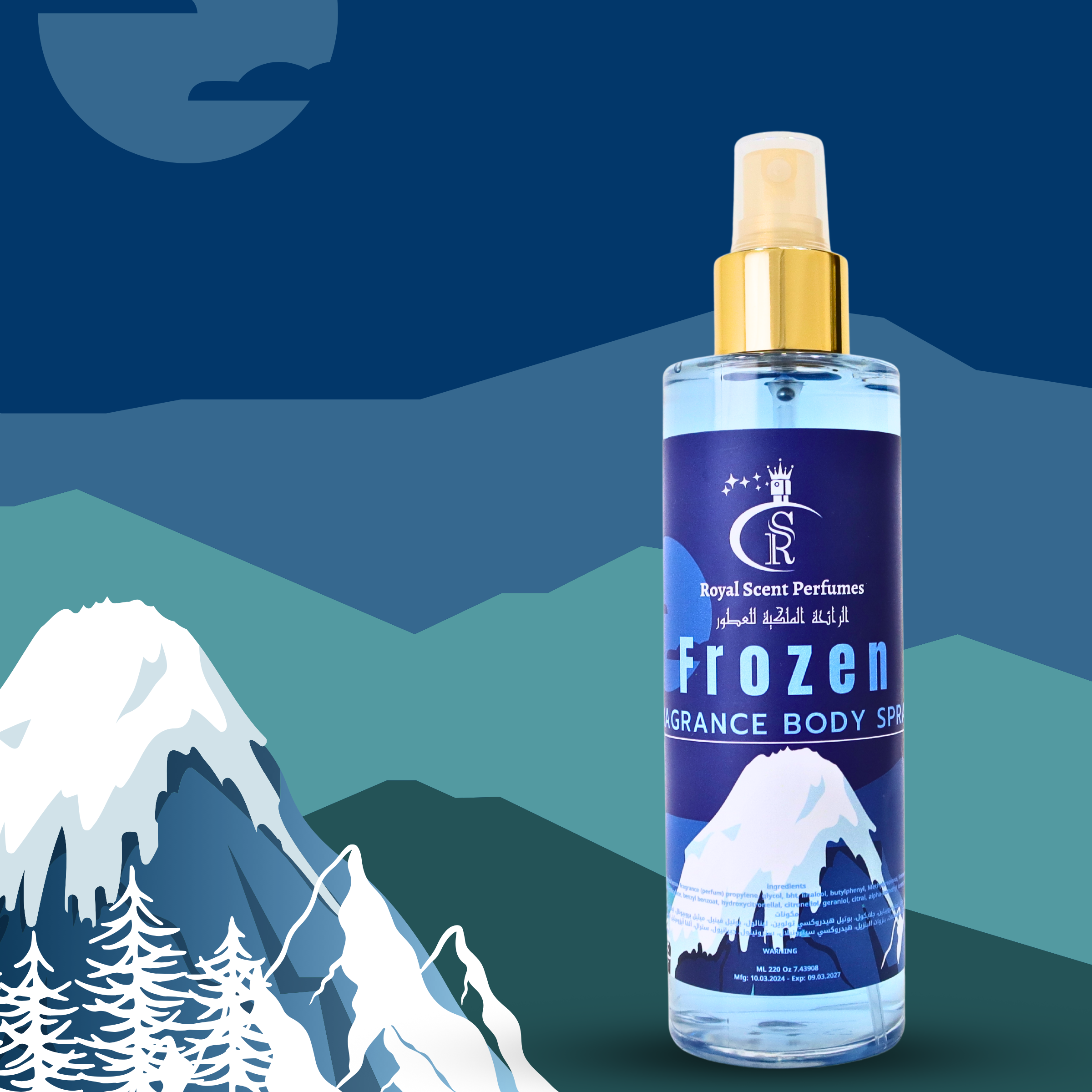 Frozen Body Spray