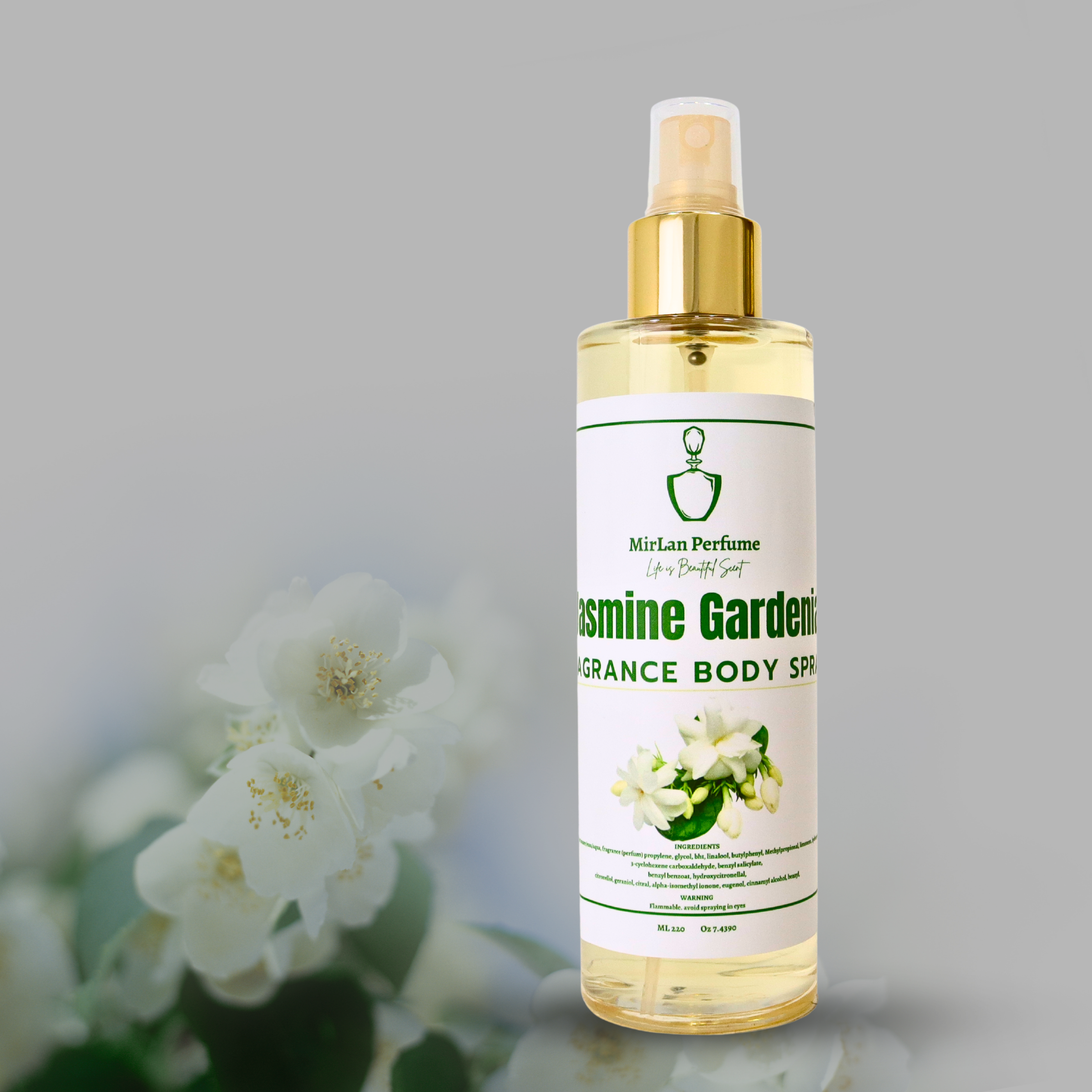 Jasmine Gardenia Body Spray