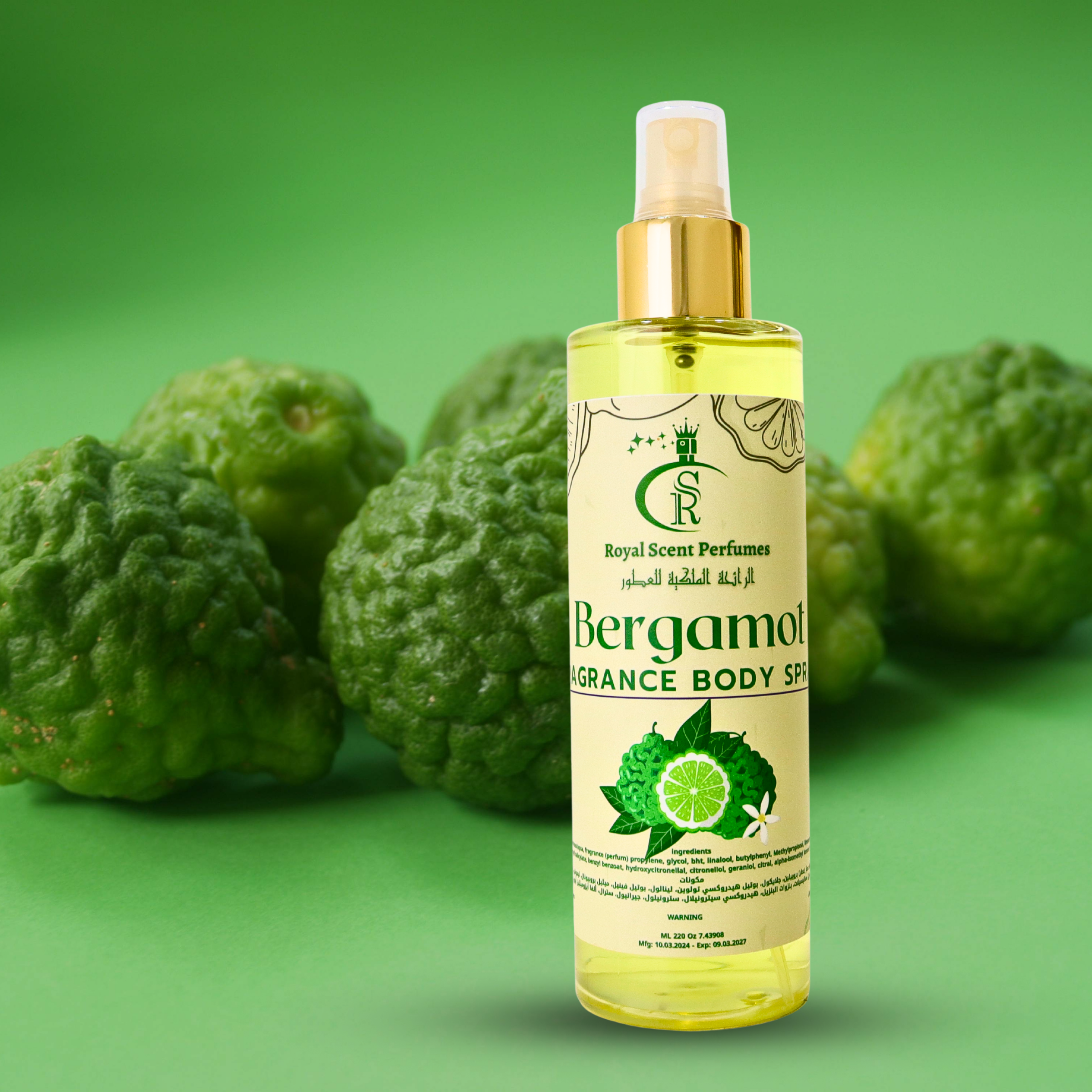 Bergamot Body Spray