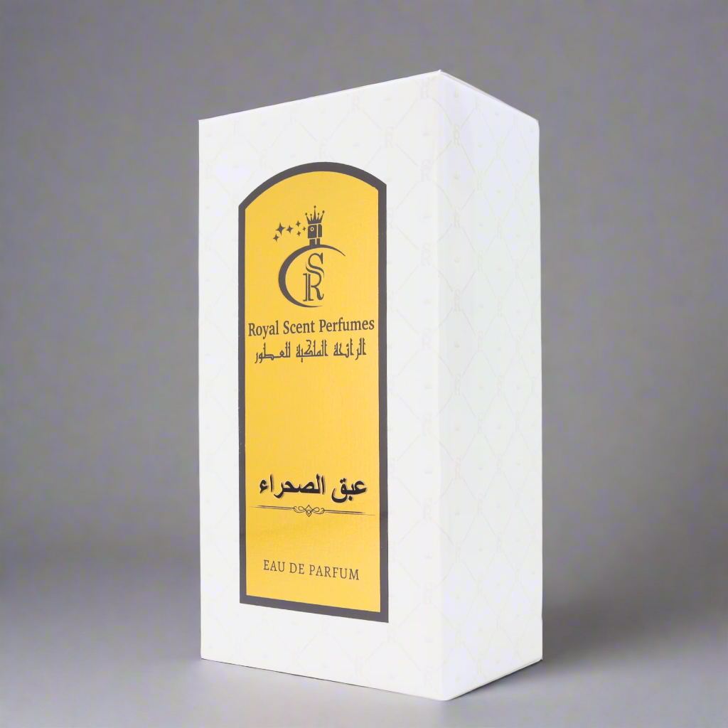 Top: Saffron, bergamot. Heart: Oud, tobacco. Base: Leather, sandalwood – a bold oriental-woody masterpiece.