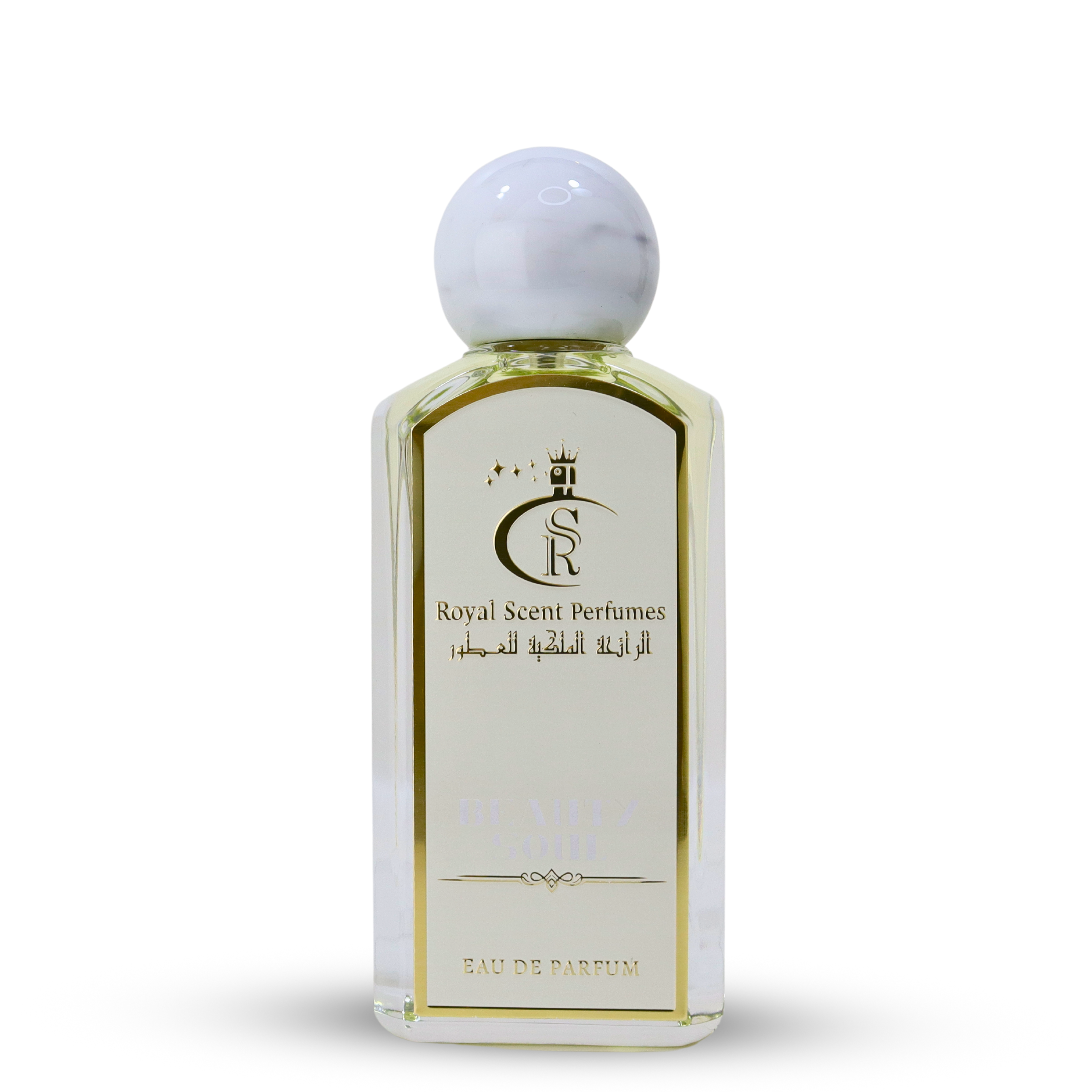 Beauty Soul – A floral woody musk fragrance for women with Sicilian lemon, jasmine sambac, and creamy sandalwood in a radiant bottle.