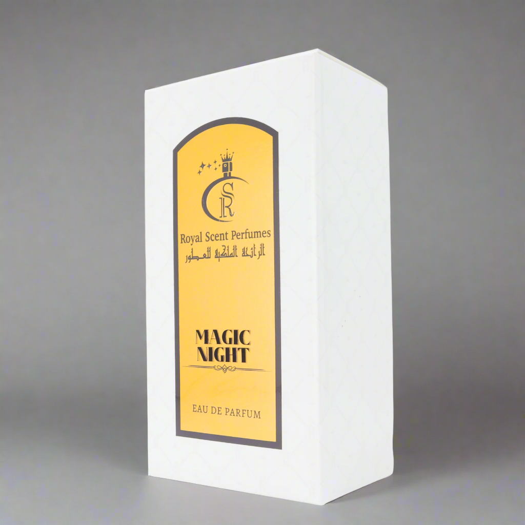 Top: Fresh florals, green notes. Heart: Velvety rose, vanilla. Base: Musk, leather – a warm, sensual enchantment.