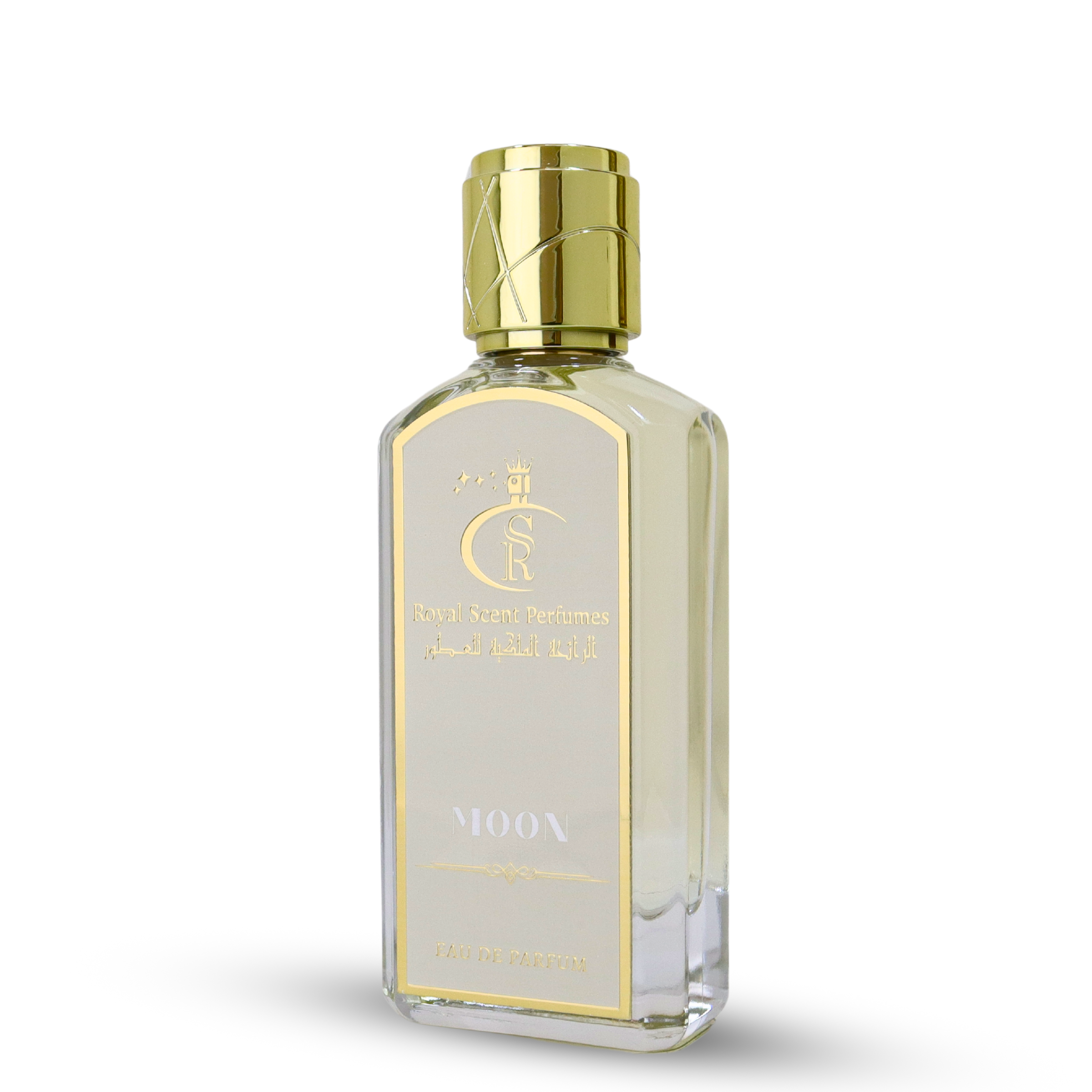 Strawberries beside jasmine blooms and sandalwood shavings – the dreamy duality of Moon’s composition.