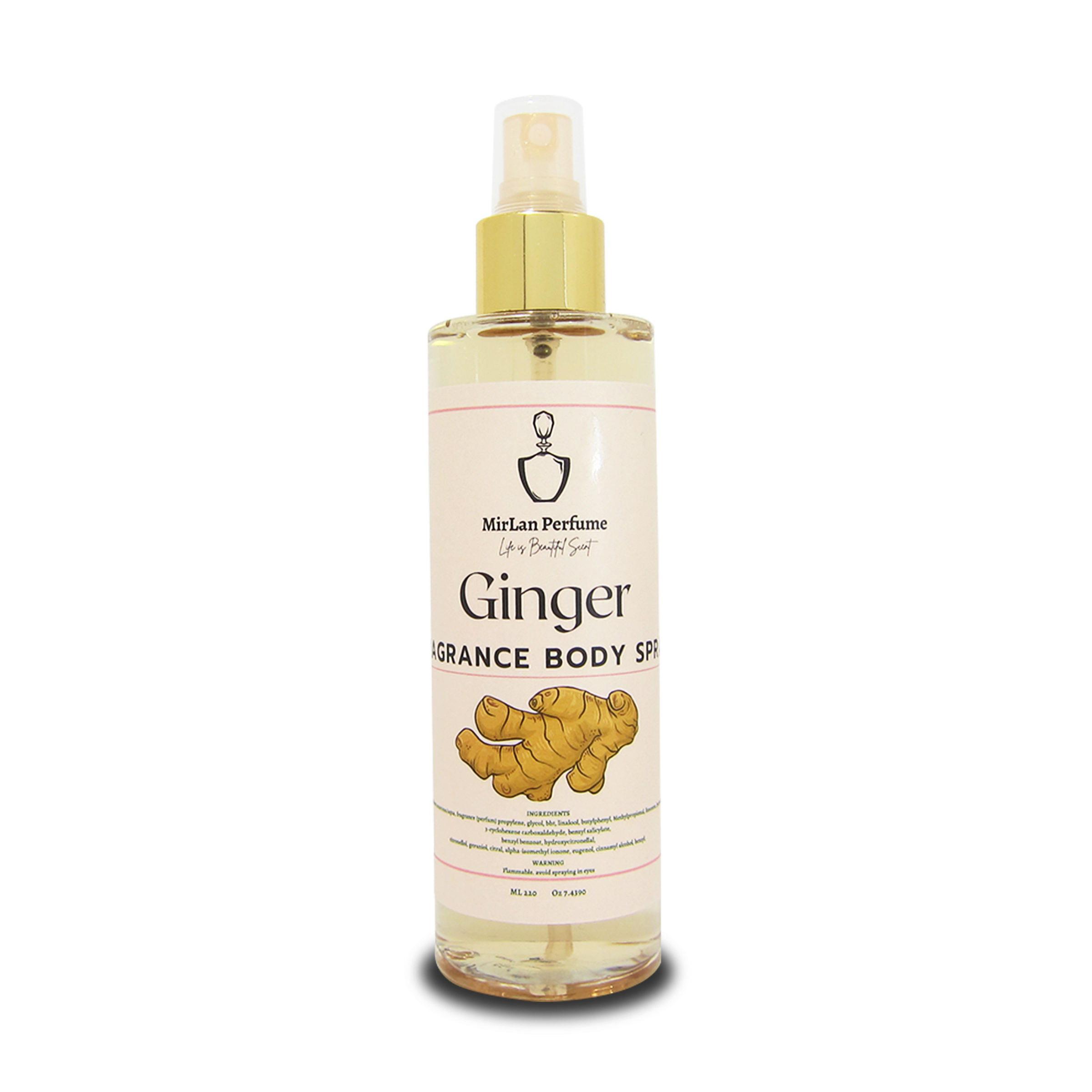 Ginger Body Spray