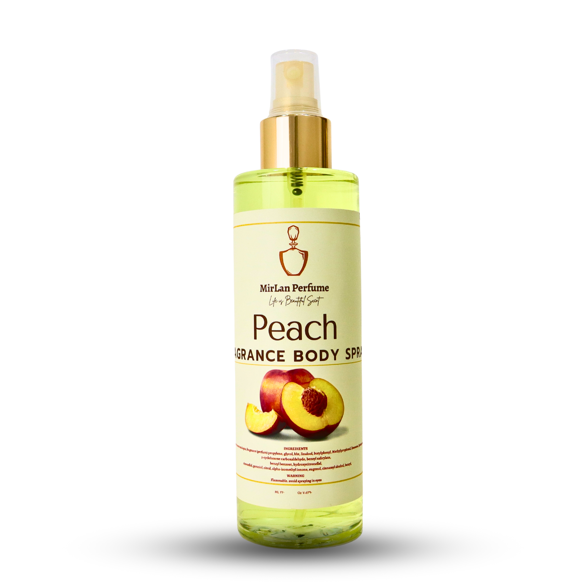 Peach Body Spray