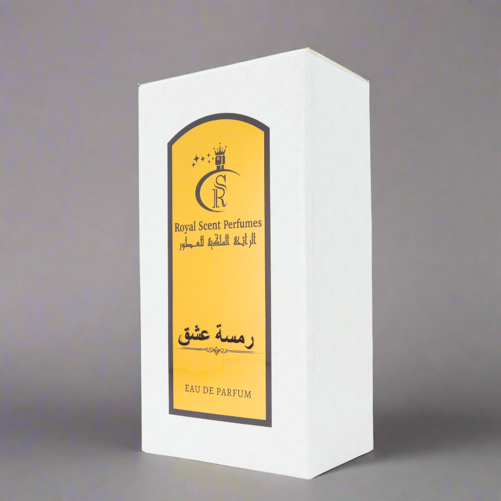 op: Earthy patchouli, cacao. Heart: Bulgarian rose, iris. Base: Suede, leather – a scent of dark romance.