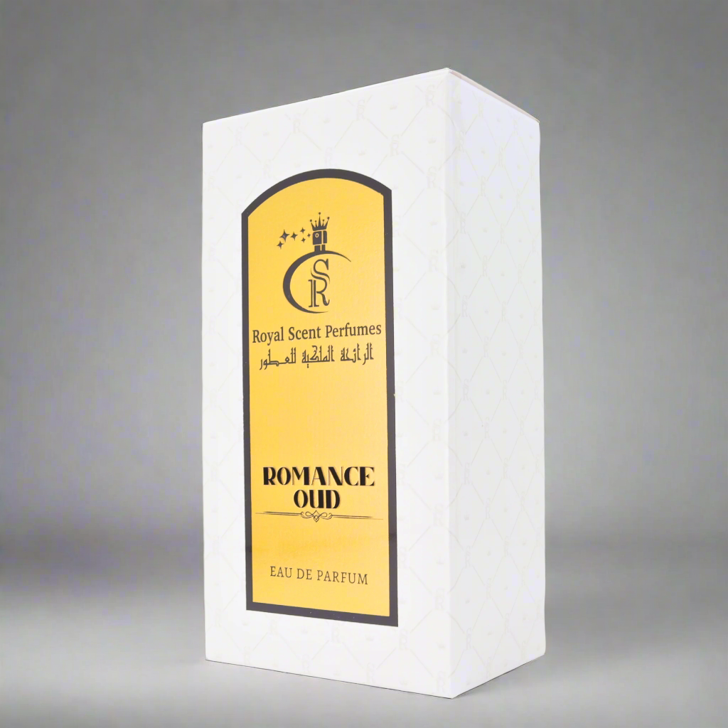 Top: Black currant, pear. Heart: Iris, orange blossom. Base: Oud, praline, tonka bean – a bold long-lasting scent