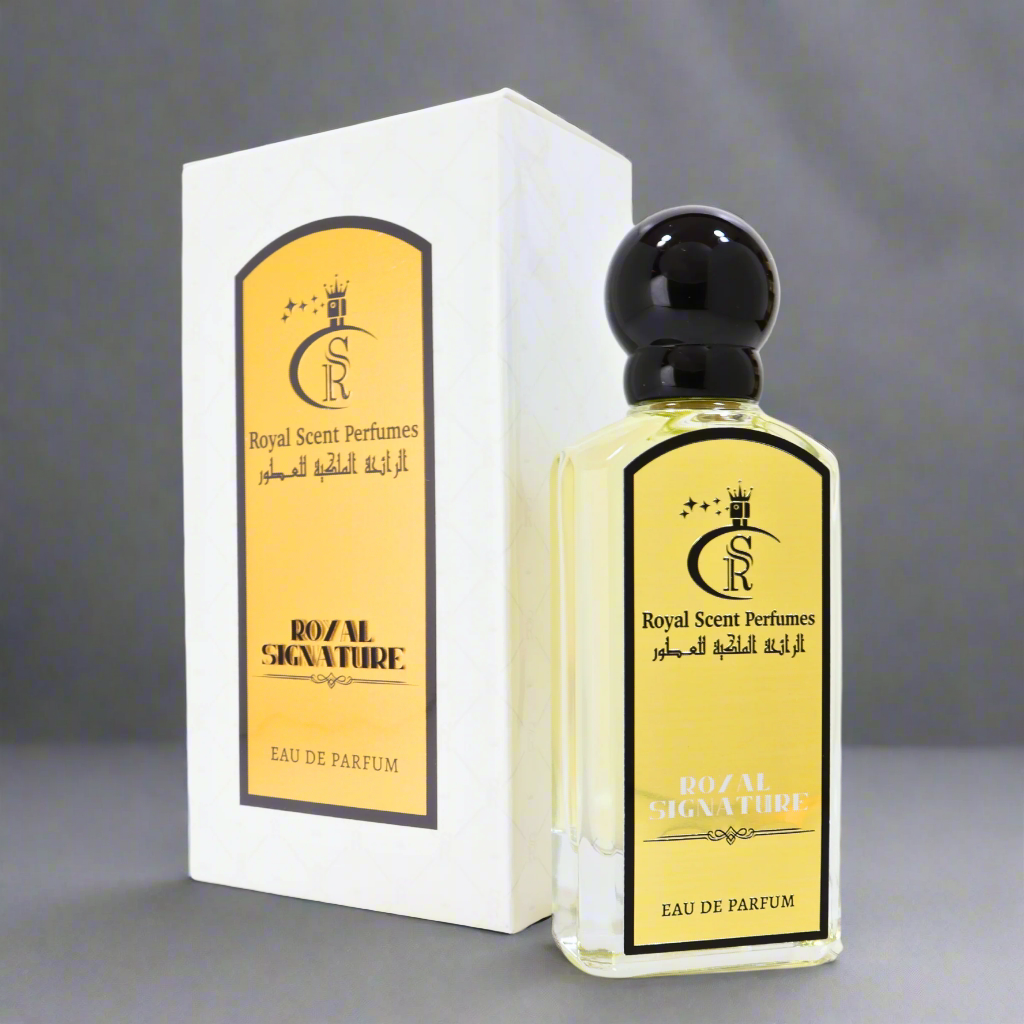 Royal Signature collector’s edition – A bold fusion of cypriol oil, oud, and saffron for sovereign elegance.