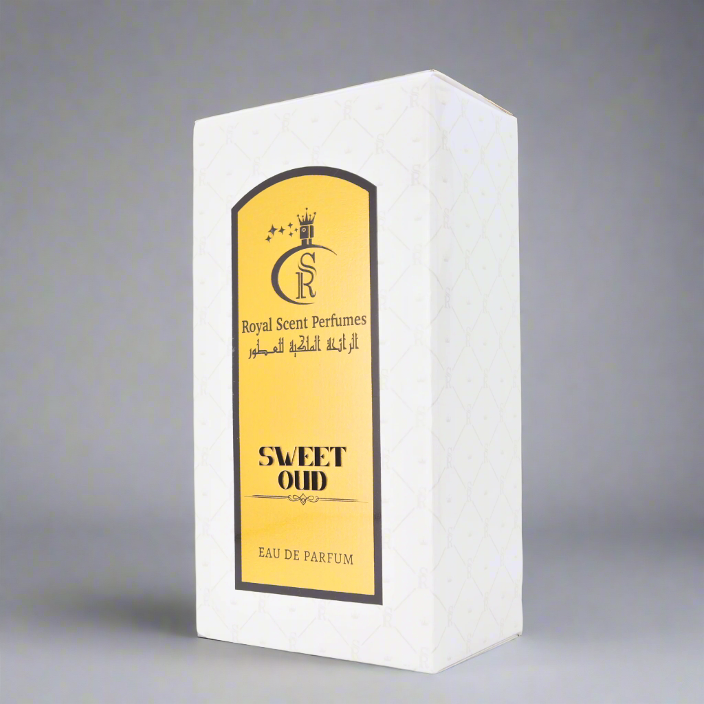 Top: Oud, rose. Heart: Creamy amber, lactonic notes. Base: Vanilla, balsamic woods – a bold yet smooth romantic scent.