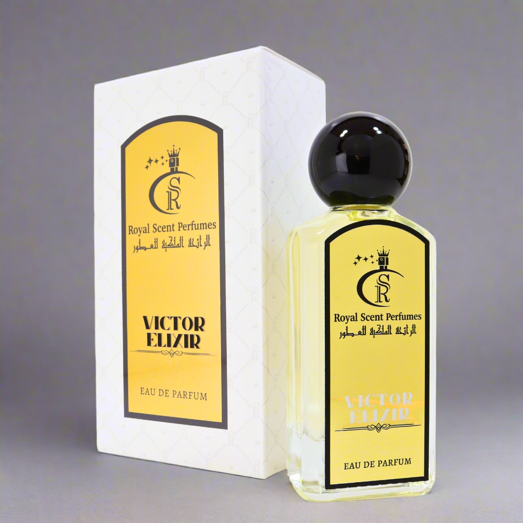 Victor Elixir limited edition – A mystical blend of akigalawood, cistus absolute, and vetiver for trailblazers.