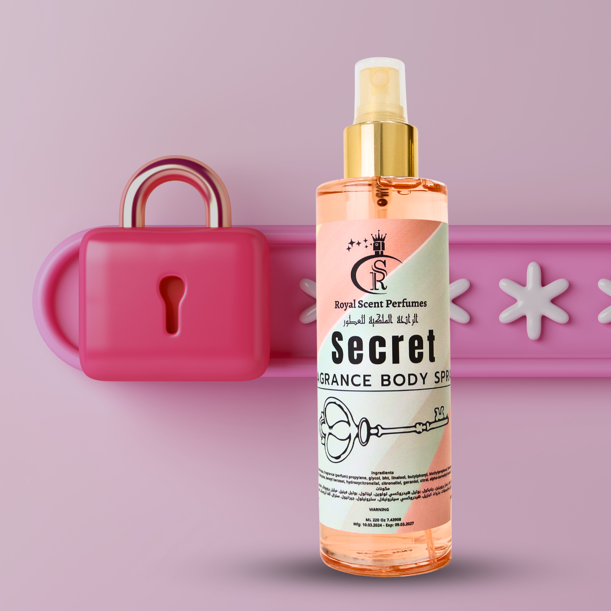 Secret Body Spray