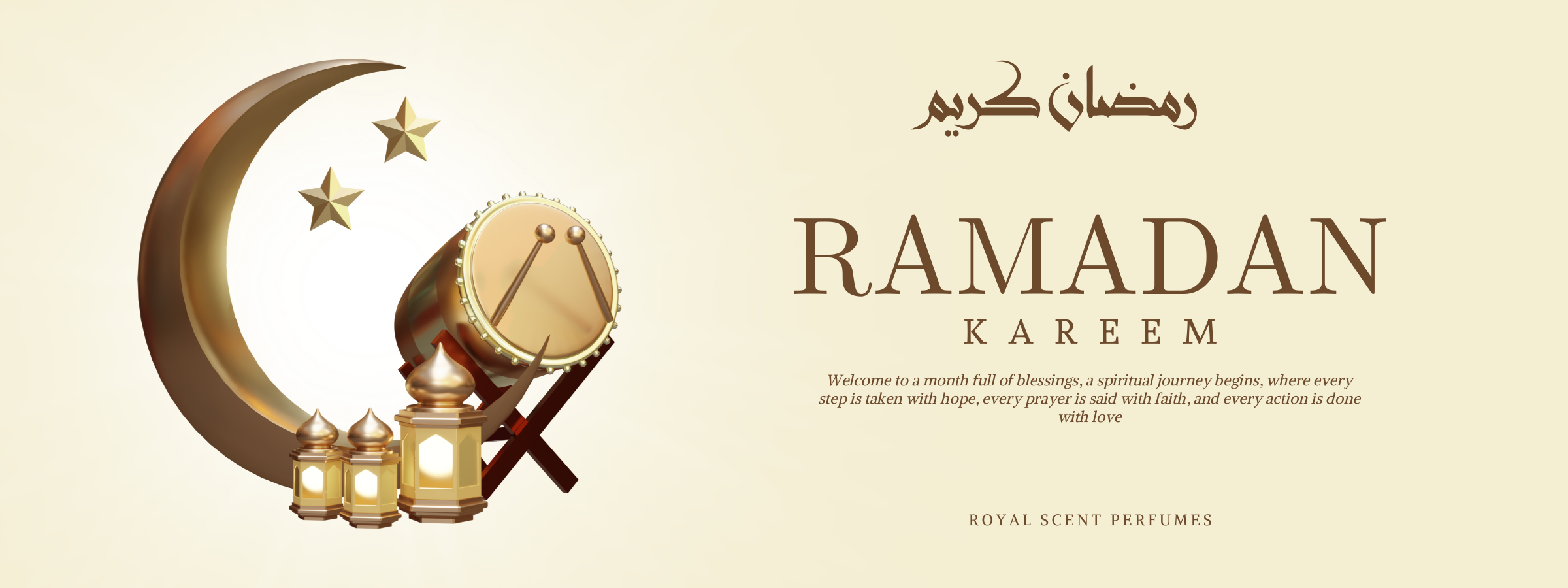 Ramadan Congrats with Royal Scent Perfumes.
